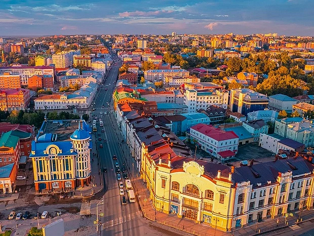 Томск с высоты