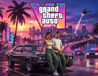 Дата Выхода Gta 6 Подтверждена: Rockstar Выпустила Релизный Трейлер (1) Официальный Ключевой Арт (Artwork) Ожидаемой Игры Grand Theft Auto Vi От Студии Rockstar Games С Главными Героями — Джейсоном И Люси